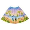 Loungefly Stitch Shoppe Disney Lilo And Stitch Beach Scene Sandy Skirt -Loungefly WDSSST0030S SSDISNEYLILOANDSTITCHBEACHSCENESANDYSKIRT1331FRONT