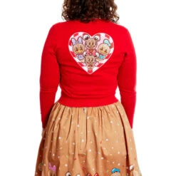 Loungefly Stitch Shoppe Disney Holiday Gingerbread Characters Alexa Sweater -Loungefly WDSSSW0003 SSDISNEYHOLIDAYGINGER 1
