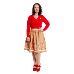 Loungefly Stitch Shoppe Disney Holiday Gingerbread Characters Alexa Sweater -Loungefly WDSSSW0003 SSDISNEYHOLIDAYGINGER 4