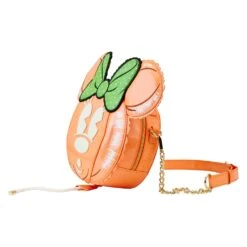 Loungefly Stitch Shoppe Disney Minnie Mouse Pumpkin Balloon Crossbody Bag -Loungefly WDSSTB0032 SSDISNEYMINNIESPOOKYBALLOONFIGURALCROSSBODY2679SIDE