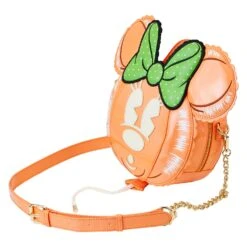 Loungefly Stitch Shoppe Disney Minnie Mouse Pumpkin Balloon Crossbody Bag -Loungefly WDSSTB0032 SSDISNEYMINNIESPOOKYBALLOONFIGURALCROSSBODY2680QUARTER
