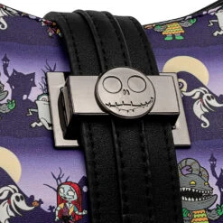 Loungefly Disney NBC Halloween Line Crossbody Bag 10 Loungefly Disney NBC Halloween Line Crossbody Bag -Loungefly WDTB2273 NBCHalloweenLineAOPCros 3
