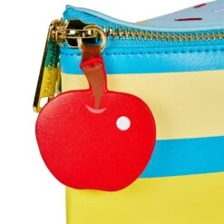 Loungefly Disney Snow White Cosplay Cake Crossbody -Loungefly WDTB2465 LFDISNEYSNOWWHITECOSPLAYCAKECROSSBODYBAG ZIPPERPULL 063