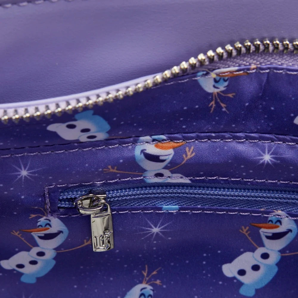 Loungefly Disney Frozen Princess Castle Crossbody Bag 8 Loungefly Disney Frozen Princess Castle Crossbody Bag - Image 6