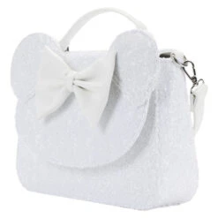 Loungefly Disney Minnie Sequin Wedding Crossbody Bag -Loungefly WDTB2546 LFDISNEYMINNIESEQUINWED 4
