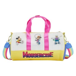 Loungefly Disney Mousercise Duffle Bag -Loungefly WDTB2548 LFDISNEYMOUSERCISEDUFFL 2