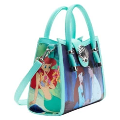 Loungefly Disney The Little Mermaid Princess Scenes Series Crossbody Bag -Loungefly WDTB2582 LFDISNEYTLMPRINCESSSCEN 2