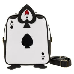 Loungefly Disney Alice In Wonderland Ace Of Spades Crossbody Bag