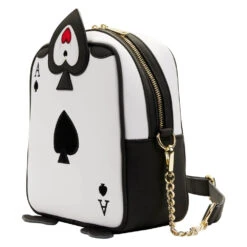 Loungefly Disney Alice In Wonderland Ace Of Spades Crossbody Bag -Loungefly WDTB2586 LFDISNEYAIWACEOFHEARTSC 2