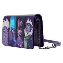Loungefly Disney Villains In The Dark Crossbody -Loungefly WDTB2608 LFDISNEYVILLAINSINTHEDARKCROSSBODYBAG0017SIDE