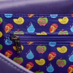 Loungefly Disney Villains In The Dark Crossbody -Loungefly WDTB2608 LFDISNEYVILLAINSINTHEDARKCROSSBODYBAG0027INSIDE