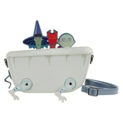 Loungefly Disney Nightmare Before Christmas Lock Shock Barrel Bath Tub Crossbody -Loungefly WDTB2610 LFDISNEYNBCLOCKSHOCKBAR 1