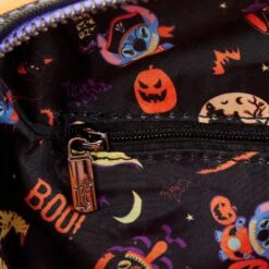 Loungefly Disney Lilo And Stitch Striped Halloween Candy Wrapper Crossbody Bag -Loungefly WDTB2639 LFDISNEYLILOANDSTITCHSTRIPEDHALLOWEENCANDYWRAPPERCROSSBODY0077INSIDE