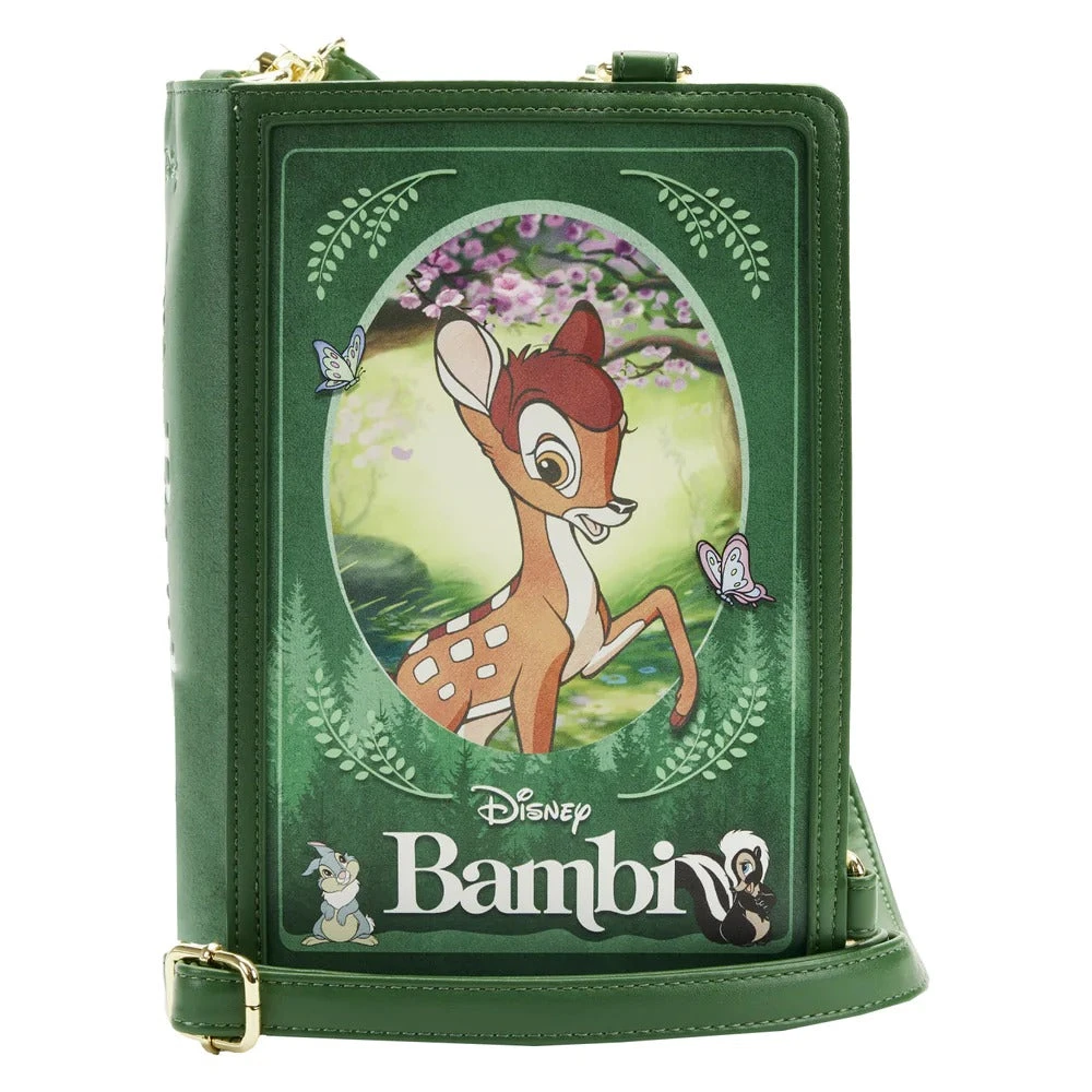 Loungefly Disney Classic Books Bambi Convertible Crossbody Bag 3 Loungefly Disney Classic Books Bambi Convertible Crossbody Bag