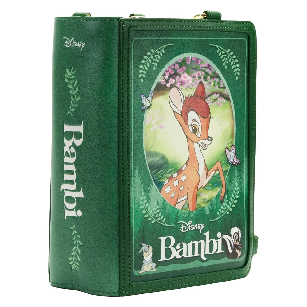 Loungefly Disney Classic Books Bambi Convertible Crossbody Bag 4 Loungefly Disney Classic Books Bambi Convertible Crossbody Bag - Image 2