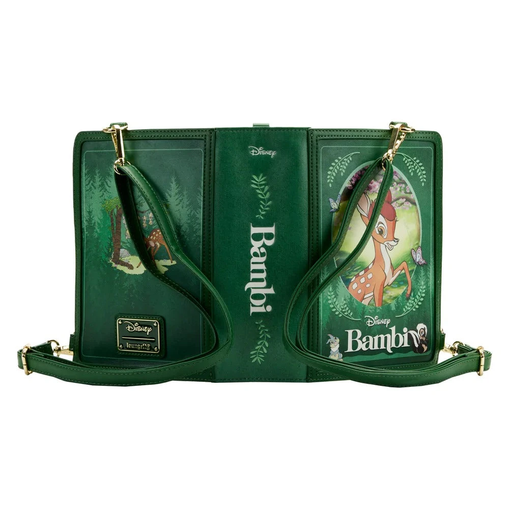 Loungefly Disney Classic Books Bambi Convertible Crossbody Bag 5 Loungefly Disney Classic Books Bambi Convertible Crossbody Bag - Image 3