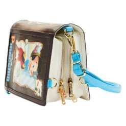 Loungefly Disney Classic Books Pinocchio Convertible Crossbody -Loungefly WDTB2650 LFDISNEYCLASSICBOOKSPIN 2