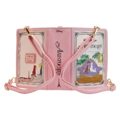 Loungefly Disney The Aristocats Classic Book Convertible Crossbody Bag -Loungefly WDTB2719 LFDISNEYTHEARISTOCATSCLASSICBOOKCONVERTIBLECROSSBODY3433OPENBACK