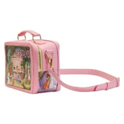 Loungefly Disney The Aristocats Lunchbox Crossbody Bag -Loungefly WDTB2720 LFDISNEYTHEARISTOCATSLUNCHBOXCROSSBODY3403SIDE