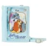 Loungefly Disney Lady And The Tramp Classic Book Convertible Crossbody Bag