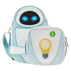 Loungefly Pixar Moments Wall-E Date Night Crossbuddy Bag -Loungefly WDTB2742 LFPIXARMOMENTSWALLEDATENIGHTCROSSBUDDYBAG0071POUCH