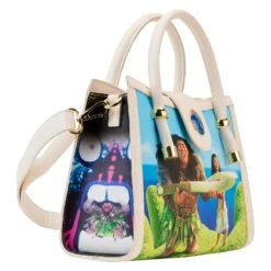 Loungefly Disney Moana Princess Scene Series Crossbody Bag -Loungefly WDTB2787 LFDISNEYMOANAPRINCESSSCENESSERIESCROSSBODYBAG0666SIDE2