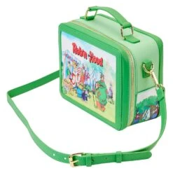Loungefly Disney Robin Hood Lunchbox Crossbody Bag -Loungefly WDTB2793 LFDISNEYROBINHOODLUNCHBOXCROSSBODYBAG0058QUARTER