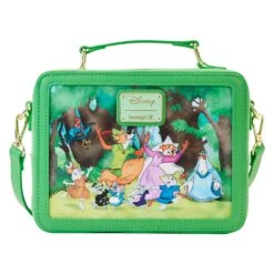 Loungefly Disney Robin Hood Lunchbox Crossbody Bag -Loungefly WDTB2793 LFDISNEYROBINHOODLUNCHBOXCROSSBODYBAG0062BACK