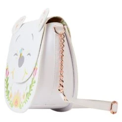 Loungefly Disney Winnie The Pooh Cosplay Folk Floral Crossbody Bag -Loungefly WDTB2824 LFDISNEYWINNIETHEPOOHFOLKFLORALCROSSBODYBAG1911SIDE