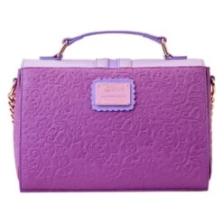 Loungefly Disney Tangled Rapunzel Cosplay Magic Flower Crossbody Bag -Loungefly WDTB2832 LFDISNEYTANGLEDRAPUNZELCOSPLAYMAGICFLOWERCROSSBODY1676BACK