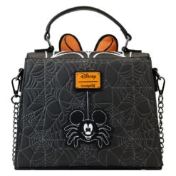 Loungefly Disney Minnie Mouse Spider Crossbody Bag -Loungefly WDTB2841 LFDISNEYMINNIEMOUSESPIDERCROSSBODY2701BACK
