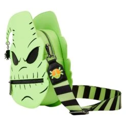 Loungefly Disney The Nightmare Before Christmas Oogie Boogie Glow Crossbody Bag -Loungefly WDTB2848 LFDISNEYNIGHTMAREBEFORECHRISTMASOOGIEBOOGIEGLOWCROSSBODY2574SIDE