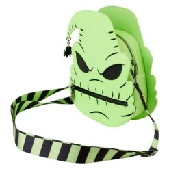 Loungefly Disney The Nightmare Before Christmas Oogie Boogie Glow Crossbody Bag -Loungefly WDTB2848 LFDISNEYNIGHTMAREBEFORECHRISTMASOOGIEBOOGIEGLOWCROSSBODY2575QUARTER