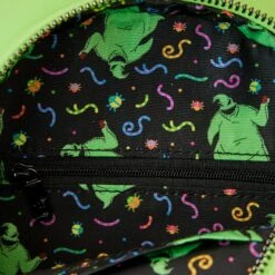 Loungefly Disney The Nightmare Before Christmas Oogie Boogie Glow Crossbody Bag -Loungefly WDTB2848 LFDISNEYNIGHTMAREBEFORECHRISTMASOOGIEBOOGIEGLOWCROSSBODY2578INSIDE