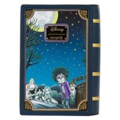 Loungefly Disney Hocus Pocus Book Crossbody Bag -Loungefly WDTB2850 LFDISNEYHOCUSPOCUSBOOKCROSSBODY2464BACK