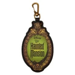 Loungefly Disney Haunted Mansion Clock Crossbody Bag -Loungefly WDTB2863 LFDISNEYHAUNTEDMANSIONCLOCKCROSSBODYBAG3358KEYCHAIN