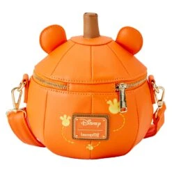 Loungefly Disney Winnie The Pooh Pumpkin Crossbody Bag -Loungefly WDTB2866 LFDISNEYWINNIETHEPOOHPUMPKINCROSSBODY3732BACK