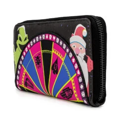 Loungefly Disney NBC Oogie Boogie Wheel Ziparound Wallet -Loungefly WDWA1713 OogieBoogieWheelZiparou 1