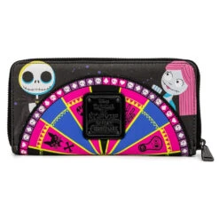 Loungefly Disney NBC Oogie Boogie Wheel Ziparound Wallet -Loungefly WDWA1713 OogieBoogieWheelZiparou 3