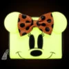 Loungefly Disney Ghost Minnie Glow-in-the-Dark Ziparound Wallet
