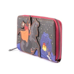 Loungefly Disney Villains Aladdin Jafar Scene Ziparound Wallet -Loungefly WDWA1796 JafarVillainsSceneZipAr 1