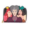 Loungefly Disney Villains Scene Evil Stepmother And Stepsisters Ziparound Wallet