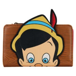 Loungefly Disney Pinocchio Peeking Flap Wallet -Loungefly WDWA2020 LFDISNEYPINOCCHIOPEEKIN