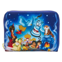 Loungefly 18 Loungefly Disney Aladdin 30th Anniversary Ziparound Wallet