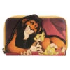 Loungefly Disney Lion King Villains Scene Scar Ziparound Wallet -Loungefly WDWA2113 LFDISNEYLIONKINGVILLAIN