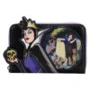 Loungefly Disney Villains Scene Evil Queen Ziparound Wallet -Loungefly WDWA2177 LFDISNEYVILLAINSSCENEEV
