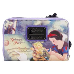 Loungefly Disney Villains Scene Evil Queen Ziparound Wallet -Loungefly WDWA2177 LFDISNEYVILLAINSSCENEEV 2