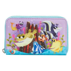Loungefly Pixar Moments Finding Nemo Tank Ziparound Wallet