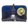 Loungefly Funko Pop! By Loungefly Jack Skellington Zip Around Wallet -Loungefly WDWA2222 POPBYLFDISNEYNBCJACKSKE