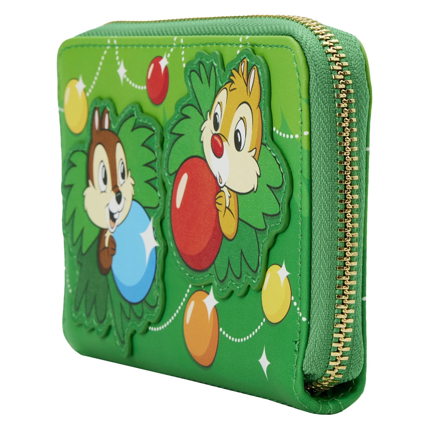 Loungefly Disney Chip And Dale Ornaments Ziparound Wallet 4 Loungefly Disney Chip And Dale Ornaments Ziparound Wallet - Image 2